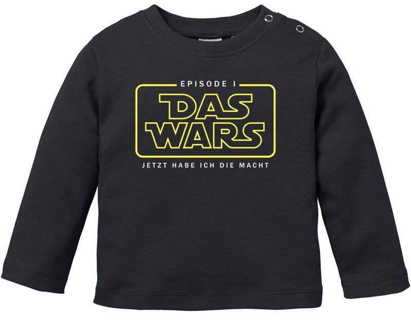 MoonWorks Rundhalsshirt Baby Langarmshirt Babyshirt Babyshirt Das Wars ab jetzt hab ich die von MoonWorks