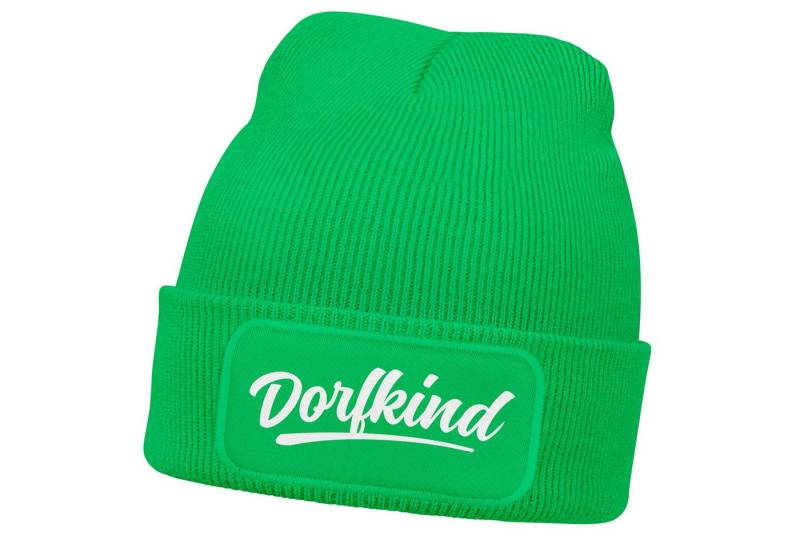 MoonWorks Strickmütze Damen Beanie mit Patch Strickmütze mit Spruch Aufdruck Lustig von MoonWorks