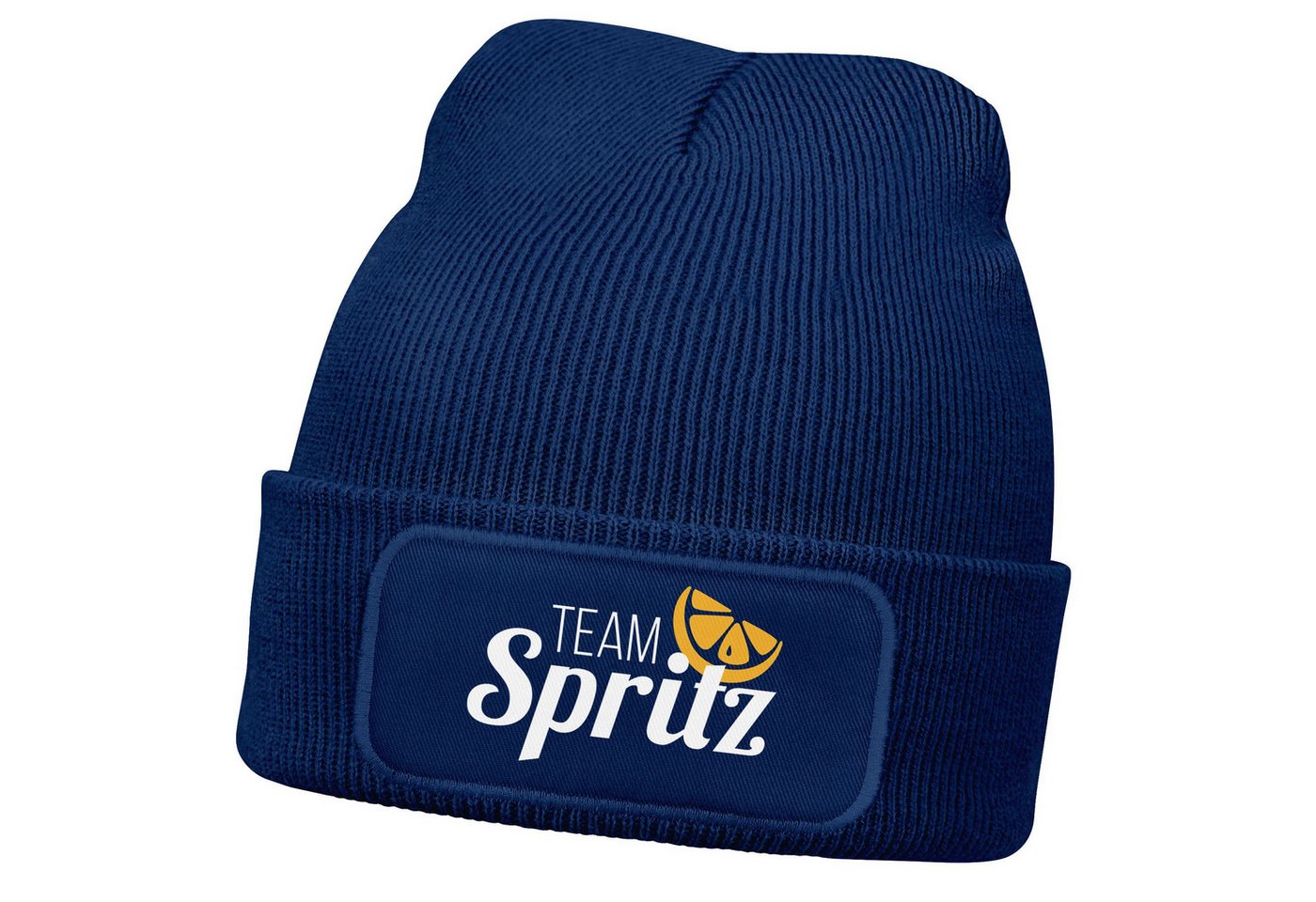 MoonWorks Strickmütze Herren Beanie Team Spritz Patch Strickmütze Spruch Aufdruck Lustig MoonWorks Strickmütze Herren Beanie Team Spritz Patch Strickmütze Spruch Aufdruck Lustig von MoonWorks