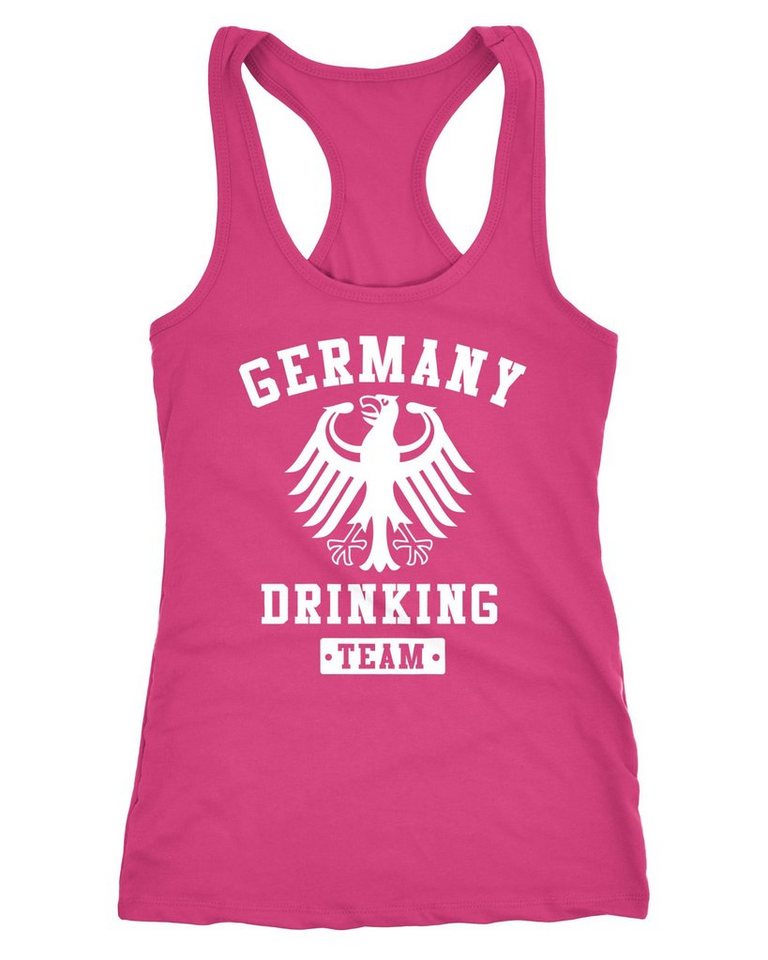 MoonWorks Tanktop Damen Tanktop Germany Drinking Team Adler Racerback Moonworks® von MoonWorks