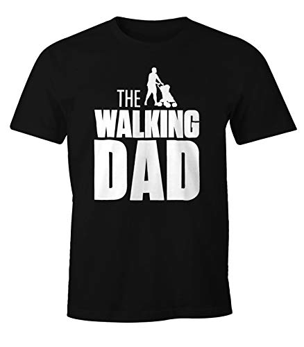 MoonWorks The Walking Dad Shirt Herren T-Shirt Fun schwarz L von MoonWorks