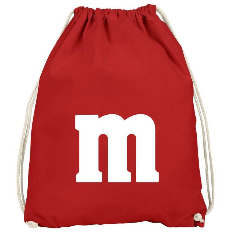 MoonWorks Turnbeutel Turnbeutel M Aufdruck Gruppen-Kostüm Kostüm Fasching Karneval von MoonWorks