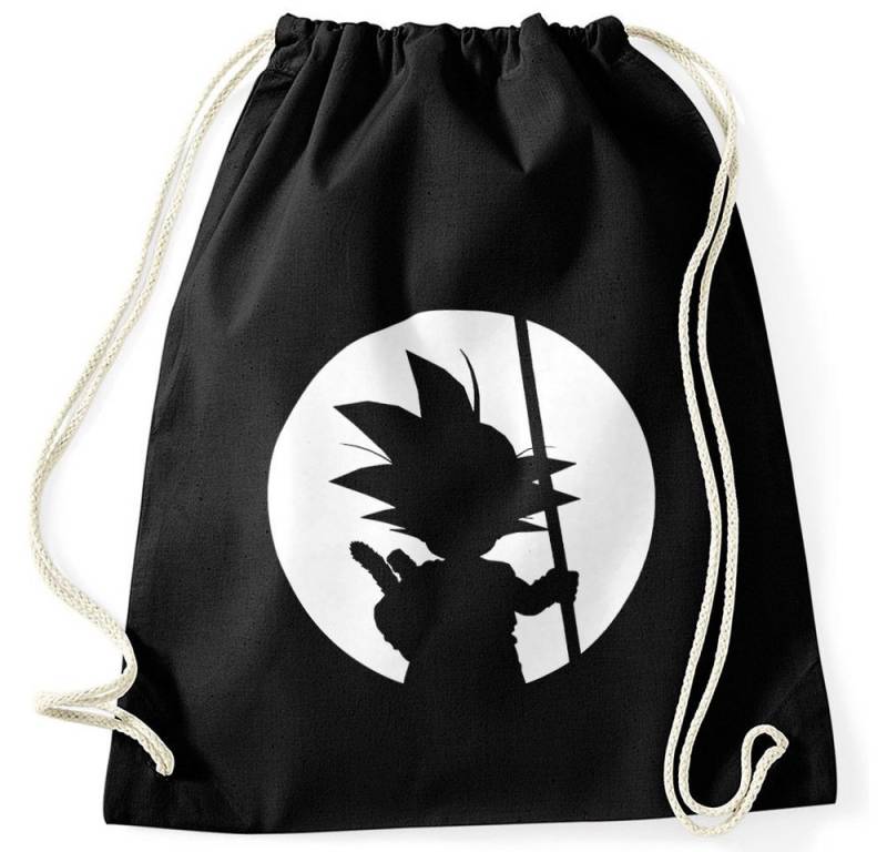 MoonWorks Turnbeutel Turnbeutel Son Goku Dragon-Ball Moon Hipster Beutel Tasche von MoonWorks
