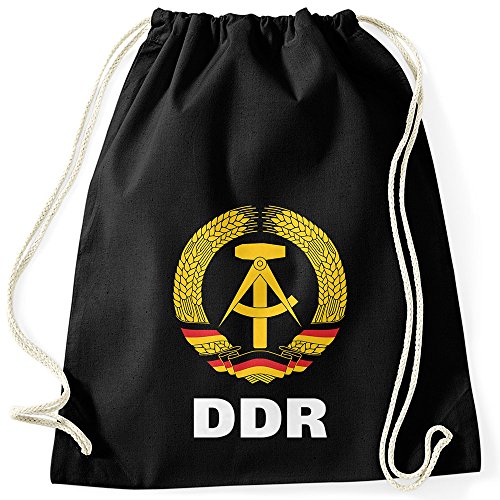 MoonWorks Turnbeutel WM DDR Nostalgie schwarz unisize MoonWorks Turnbeutel WM DDR Nostalgie schwarz unisize von MoonWorks