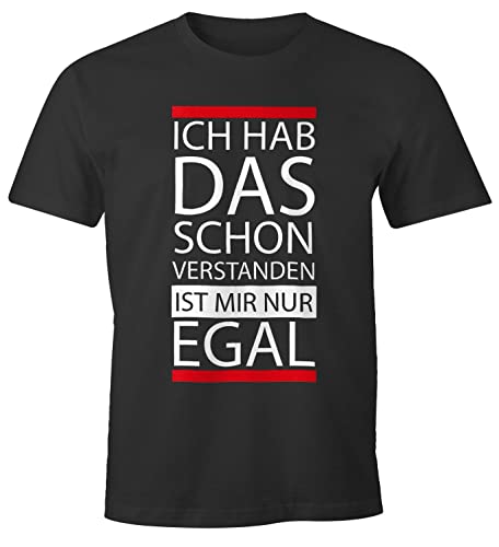 MoonWorks lustiges Herren T-Shirt - Ich hab das Schon verstanden, ist Mir nur egal - Fun-Shirt anthrazit XL MoonWorks lustiges Herren T-Shirt - Ich hab das Schon verstanden, ist Mir nur egal - Fun-Shirt anthrazit XL von MoonWorks
