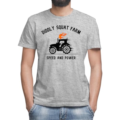 Diddly Squat Farm Shop Logo Tractor Klassisches Herren-T-Shirt mit Rundhalsausschnitt und kurzen Ärmeln 2X-Large Diddly Squat Farm Shop Logo Tractor Klassisches Herren-T-Shirt mit Rundhalsausschnitt und kurzen Ärmeln 2X-Large von Moonai