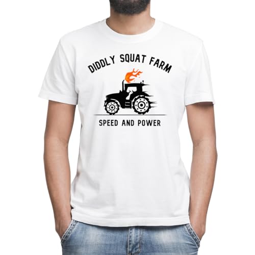 Diddly Squat Farm Shop Logo Tractor Klassisches Herren-T-Shirt mit Rundhalsausschnitt und kurzen Ärmeln X-Large Diddly Squat Farm Shop Logo Tractor Klassisches Herren-T-Shirt mit Rundhalsausschnitt und kurzen Ärmeln X-Large von Moonai