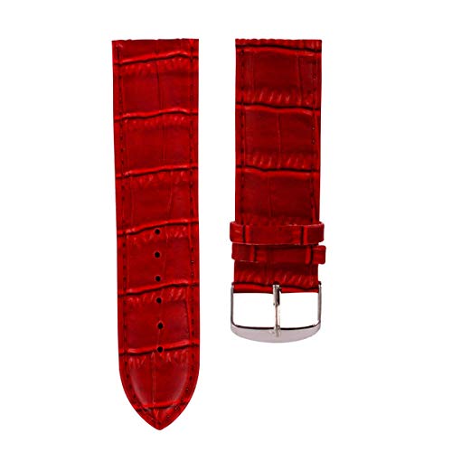 12mm 14mm 16mm 18mm 20mm 22mm 24mm 26mm Lederband Schnalle ersetzen Armbanduhr Band Red 20mm 12mm 14mm 16mm 18mm 20mm 22mm 24mm 26mm Lederband Schnalle ersetzen Armbanduhr Band Red 20mm von Moonbaby