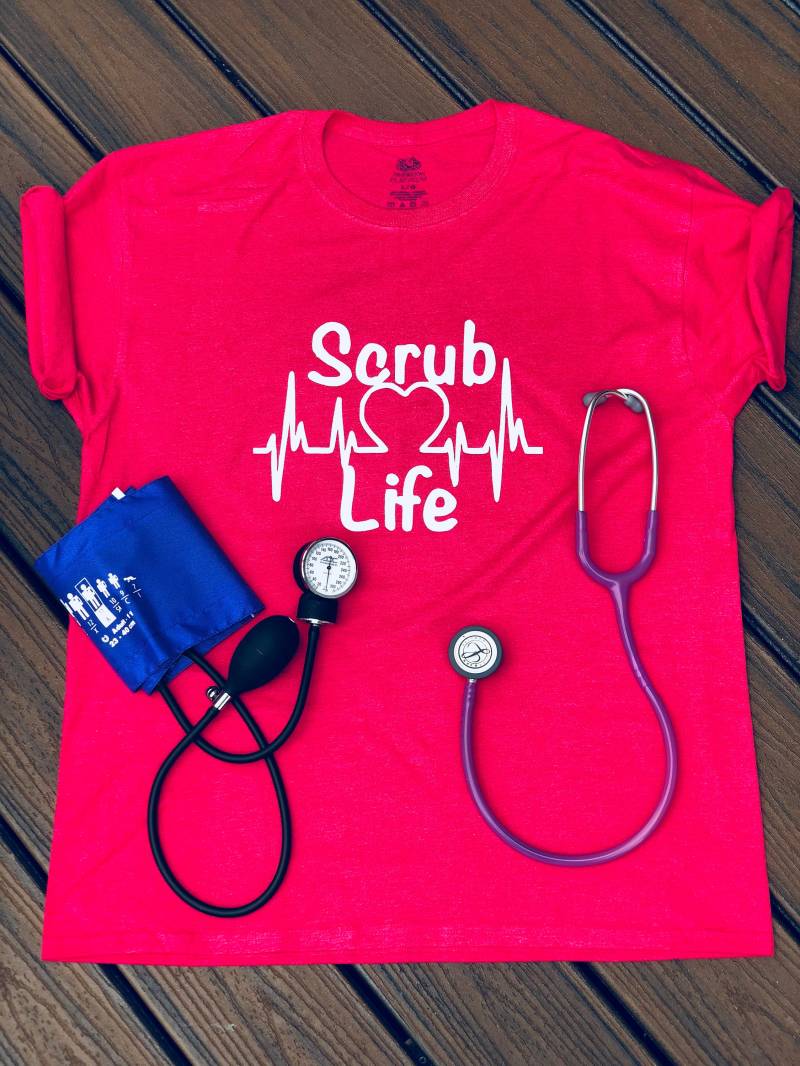 Krankenschwester Shirt, Geschenk Für Krankenschwester, Peeling Leben Bekleidung, Maßgeschneiderte Pflege von MoonbeamsVisions