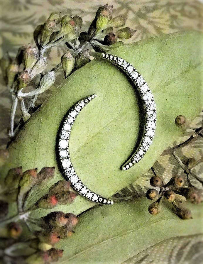 Mond Schmuck, Silber Ohrringe, Ohrstecker, Gothic Halbmond Mondsichel Gothic Mond Schmuck, Silber Ohrringe, Ohrstecker, Gothic Halbmond Mondsichel Gothic von Moonfires