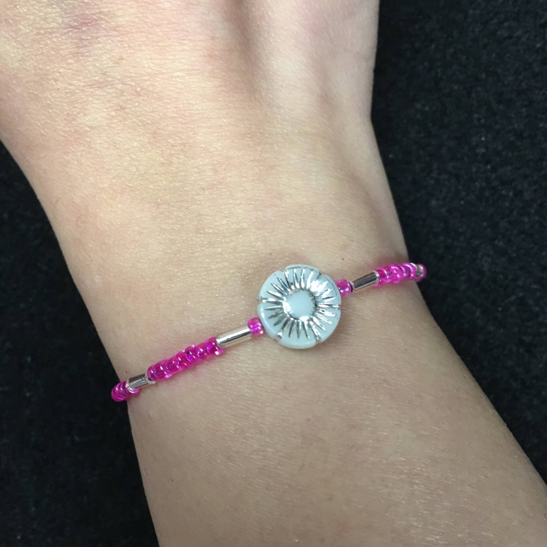 stabilität, Harmonie Und Ausgeglichenheit, Glück Spirituell Aufgeladen Fuchsia Pink Intention Armband Wohlstand Verheißungsvolles Weiches Faden stabilität, Harmonie Und Ausgeglichenheit, Glück Spirituell Aufgeladen Fuchsia Pink Intention Armband Wohlstand Verheißungsvolles Weiches Faden von MoonlightGuidanceLtd