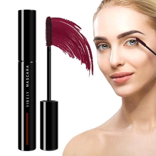 Bunte Mascara für Wimpern,Flüssige Wimperntusche - Wasserfeste, wischfeste, langanhaltende Wimperntusche für größere Augen und farbenfrohe Augen-Make-up-Wimperntusche für die oonyan von Moonyan