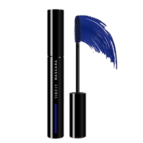 Bunte wasserfeste Mascara, Wimpern-Mascara, Wasserfeste, wischfeste, langanhaltende Wimperntusche für größere Augen und farbenfrohe Augen-Make-up-Wimperntusche für die Wimpernverlängerung Moonyan von Moonyan