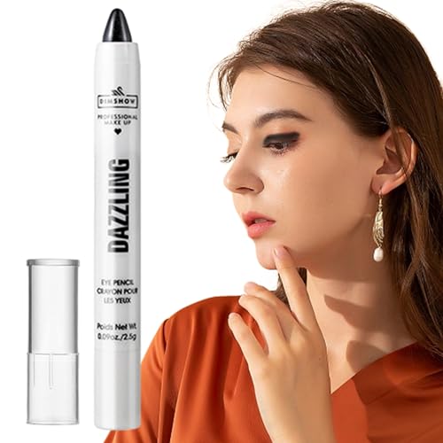 Highlighter-Lidschattenstift - Wasserfester, wischfester Glitzer-Lidschattenstift, Augen-Make-up-Lidschatten - Augen-Make-up zum Aufhellen liegender Seidenraupen, Augen-Aufheller-Stick für Moonyan von Moonyan