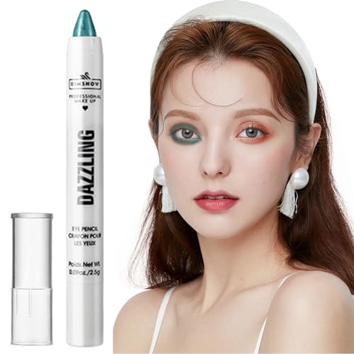 Lidschattenstift - Wischfester, langlebiger Augen-Make-up-Lidschatten - Augen-Make-up zum Aufhellen liegender Seidenraupen, Augen-Aufheller-Stick für Highlighter-Make-up Moonyan von Moonyan