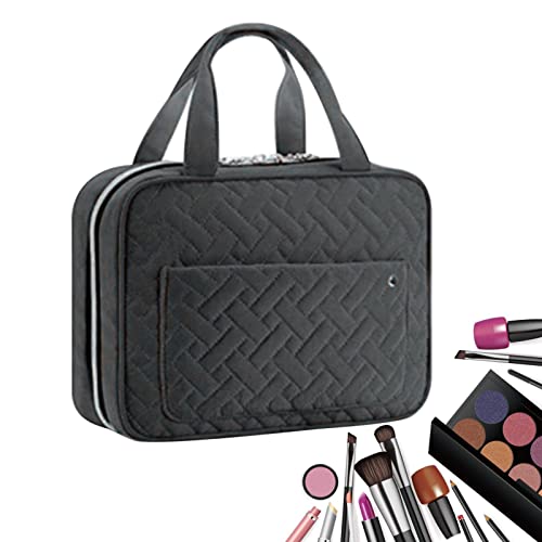 Schminktasche | Make-up-Kosmetik-Organizer-Beutel,Make-up-Koffer mit großem Fassungsvermögen und tragbarem Griff für Hautpflege-Toilettenartikel, Shampoo, Geburtstagsgeschenke für Frauen und Moonyan von Moonyan