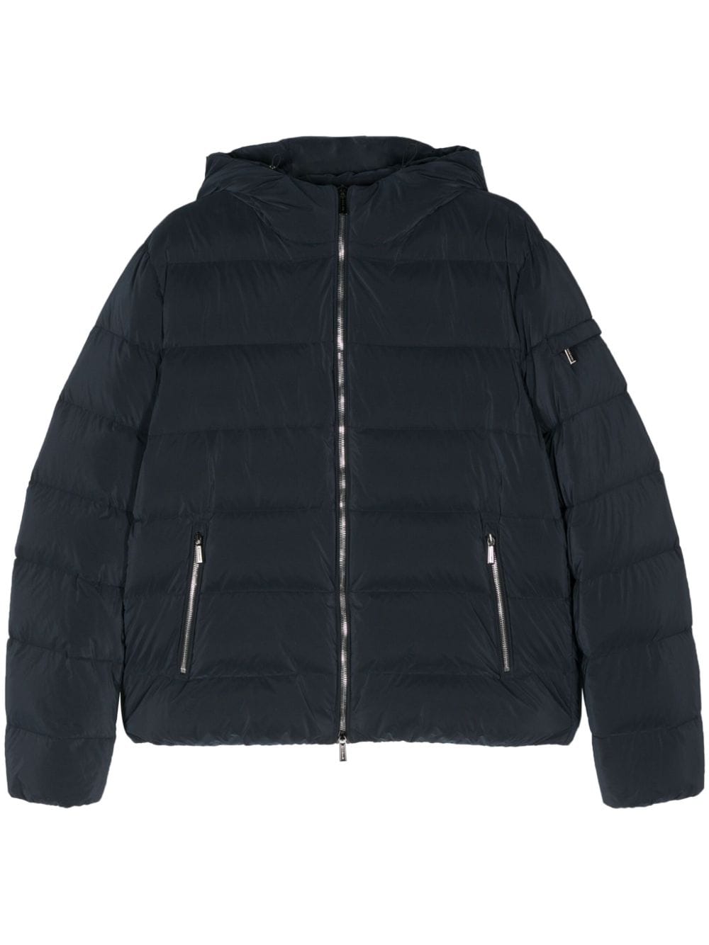 Moorer Alex hooded jacket - Blau von Moorer