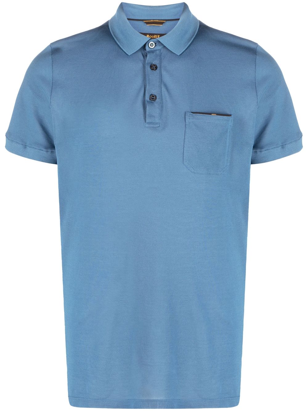 Moorer Peschici-JTP Poloshirt - Blau von Moorer