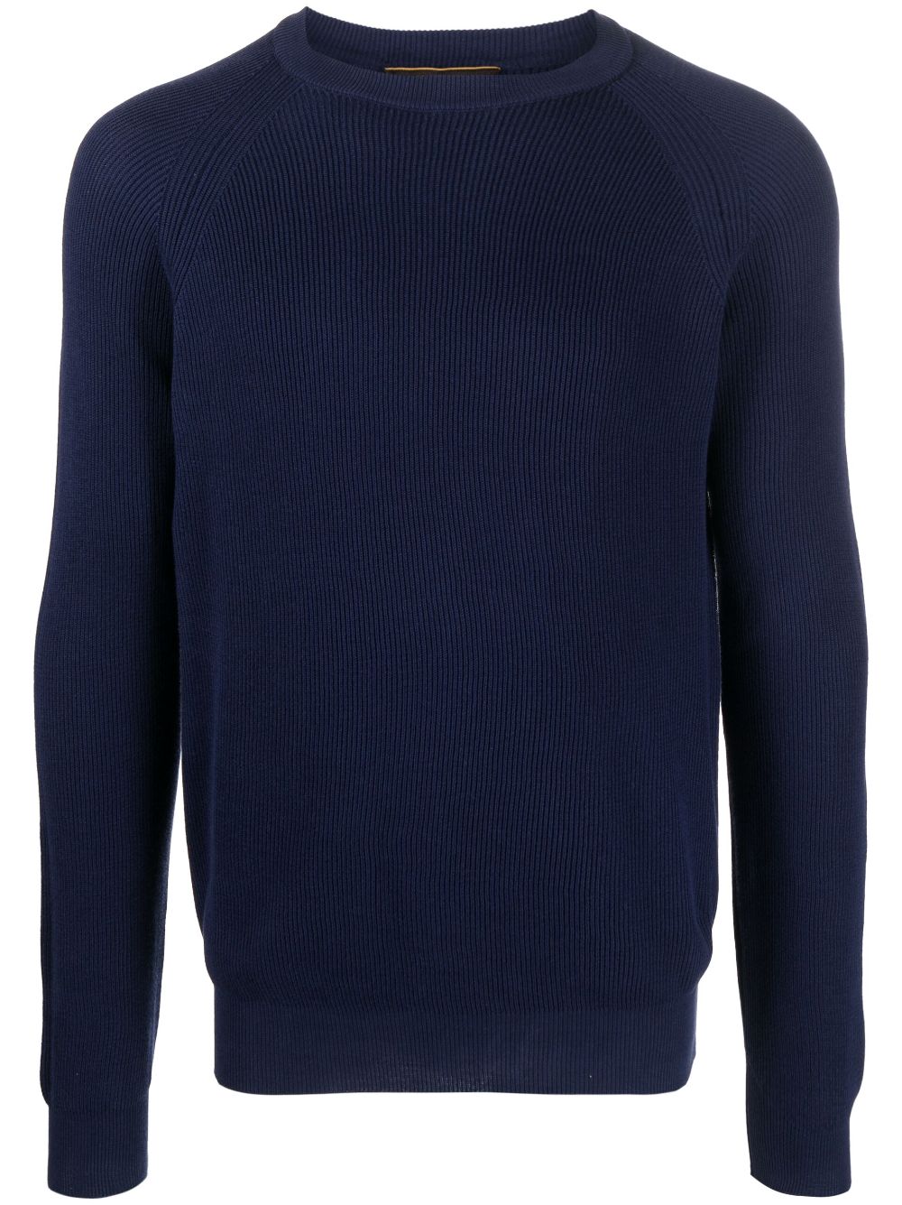 Moorer Pullover mit Raglanärmeln - Blau von Moorer