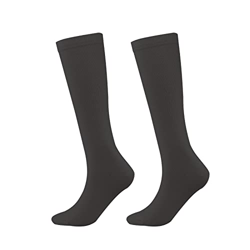 Moorle Kompressionsstrümpfe Damen und Herren,Stützstrümpfe/Medizinische/Sneaker Sport kompressionsstrumpfhose/Laufsocken/für Laufen, Sport, Flug, Reise, Radsport/Thrombosestrümpf/Schwarze L von Moorle