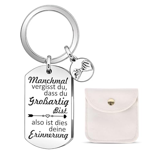 Moorle Schlüsselanhänger mit Gravur, Abschiedsgeschenk Kollegen, freundschaftsgeschenke, kleine geschenke für frauen, motivationsgeschenke, beste freundin geschenke, mutter sohn geschenk von Moorle