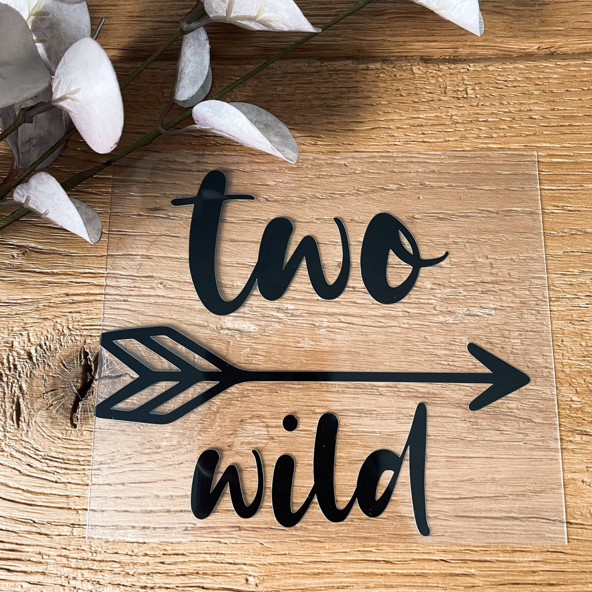 Plott Bügelbild "Two Wild" Zweiter Geburtstag Plott Bügelbild "Two Wild" Zweiter Geburtstag von MoosPlotter