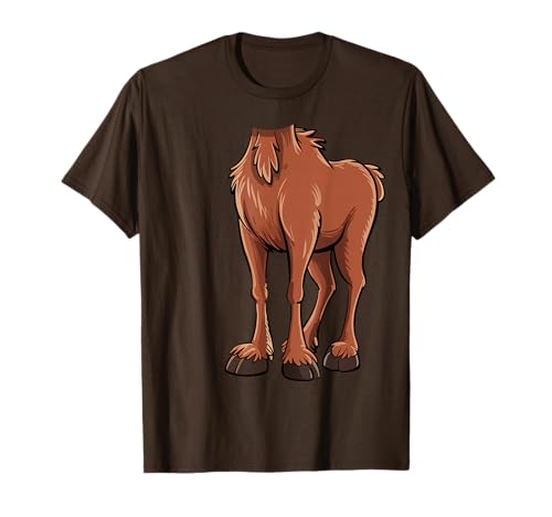 Elchhemd Erwachsene Kinder Herren Damen Braun Elch Kostüm T-Shirt von Moose Costume Shirts