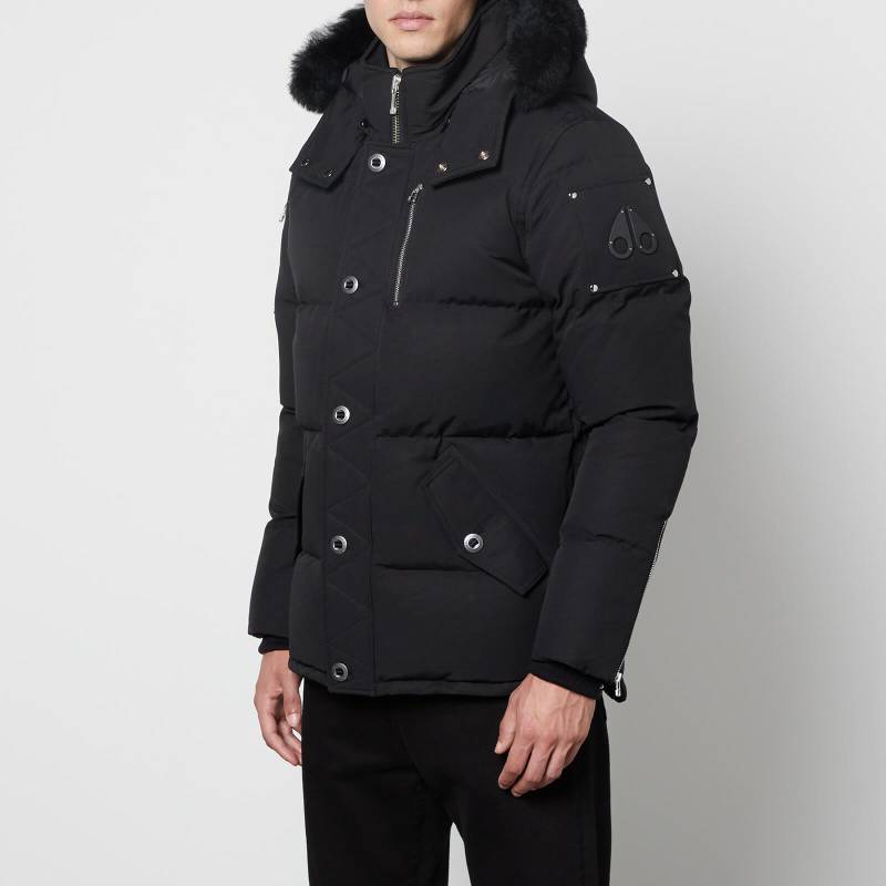 Moose Knuckles 3Q Shearling-Trimmed Nylon and Cotton-Blend Down Coat - M von Moose Knuckles