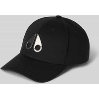 Moose Knuckles Basecap mit Label-Detail in Black, Größe 1 von Moose Knuckles