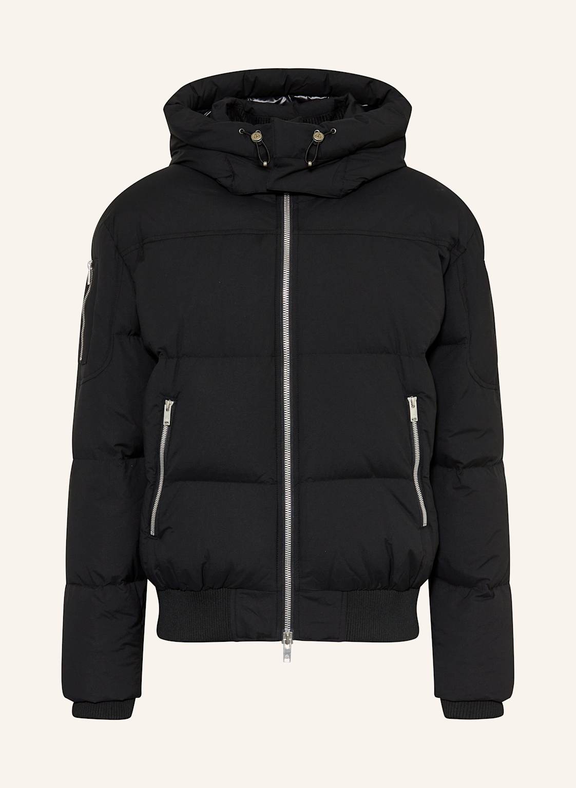 Moose Knuckles Daunenjacke Everest schwarz von Moose Knuckles