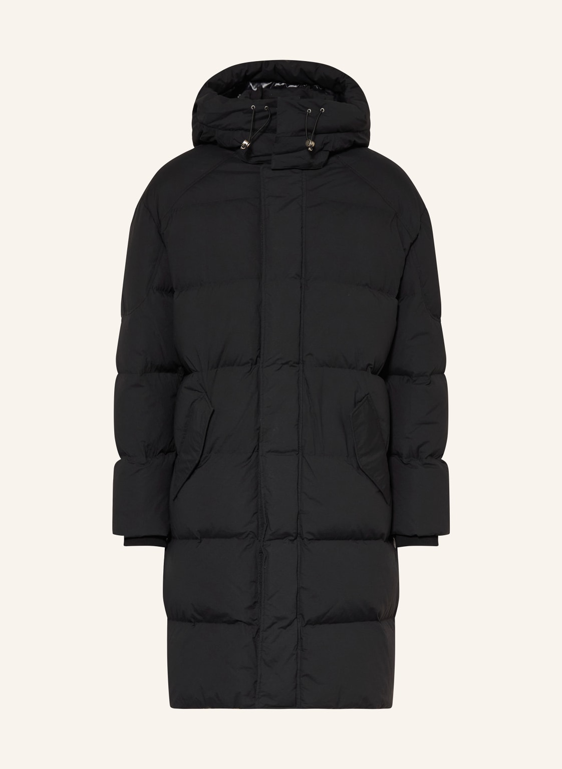 Moose Knuckles Daunenmantel Everest Mit Abnehmbarer Kapuze schwarz von Moose Knuckles