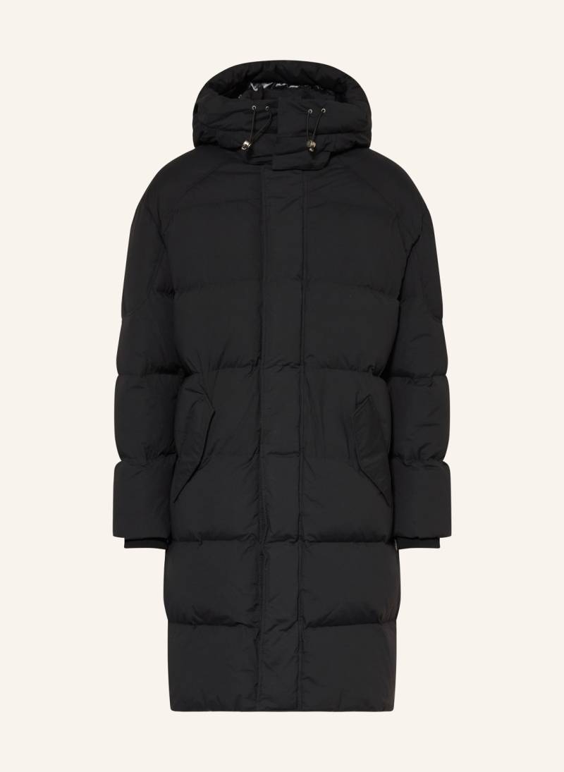 Moose Knuckles Daunenmantel Everest Mit Abnehmbarer Kapuze schwarz von Moose Knuckles