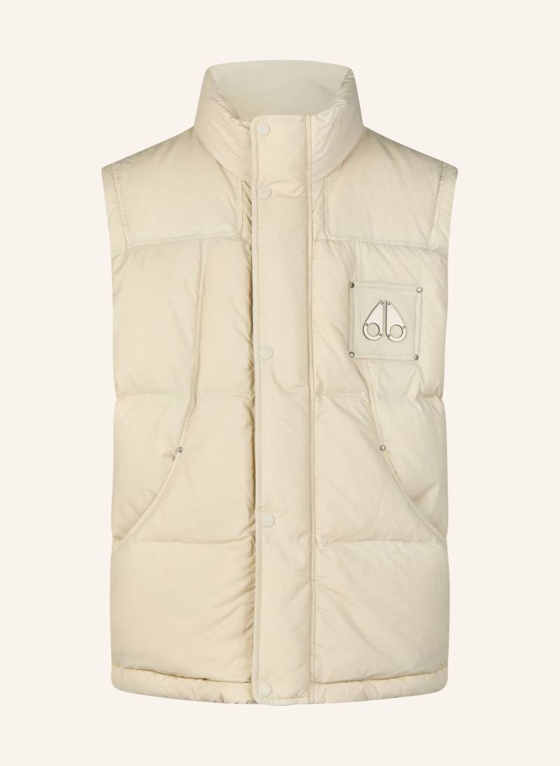 Moose Knuckles Daunenweste Everest beige von Moose Knuckles