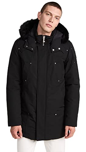 Moose Knuckles Herren Stirling Parka, Schwarz, M, schwarz, Medium von Moose Knuckles