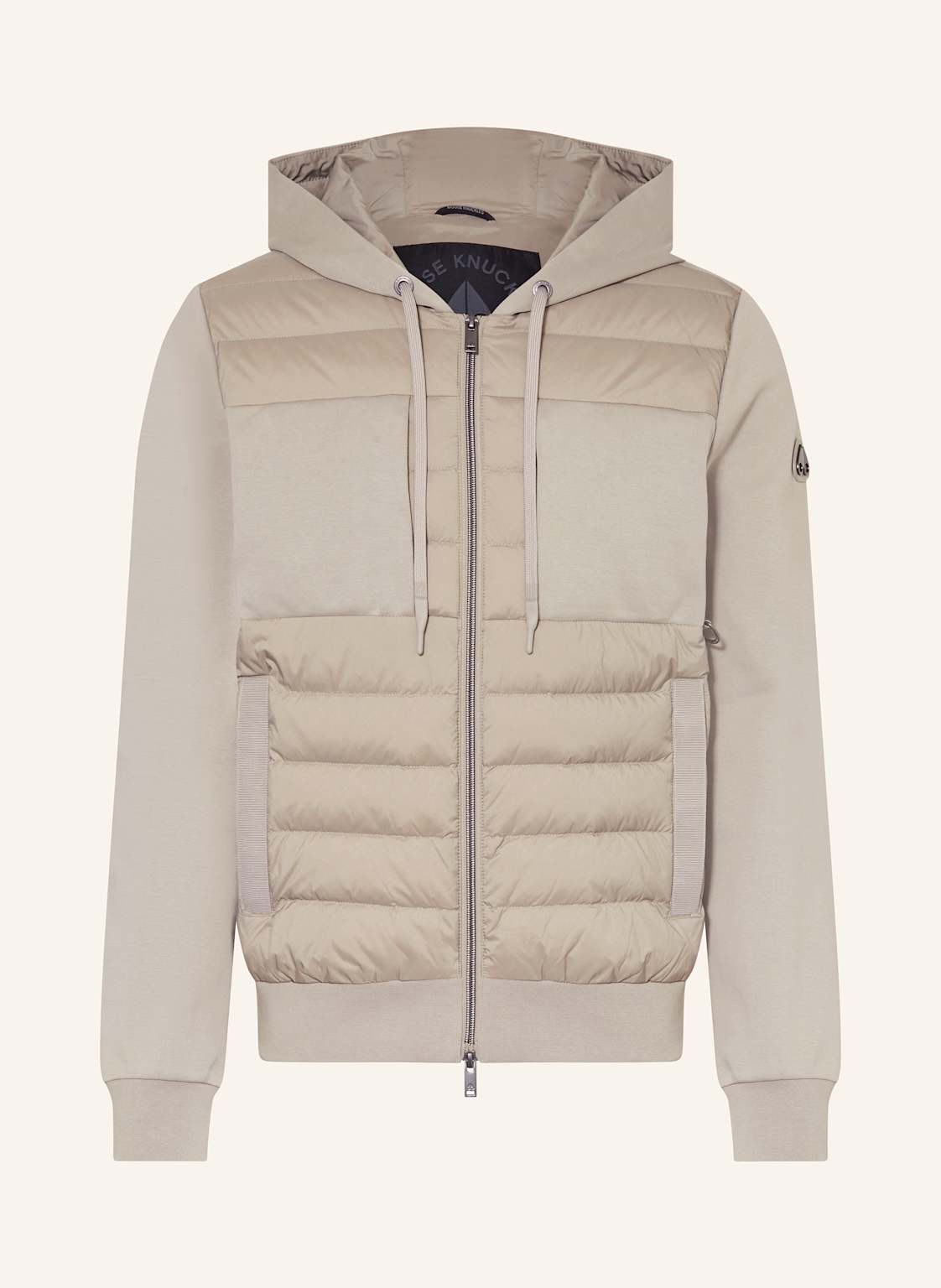 Moose Knuckles Jacke Garnier Im Materialmix beige von Moose Knuckles