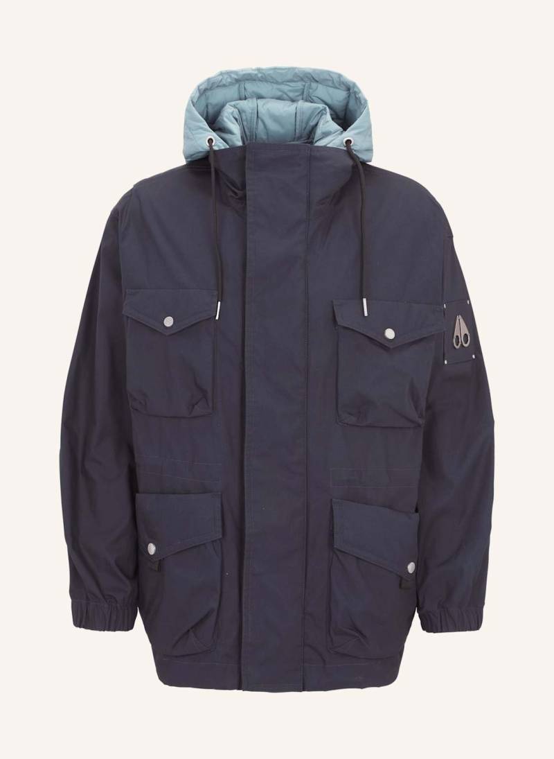Moose Knuckles Jacke Hudson Utlity blau von Moose Knuckles