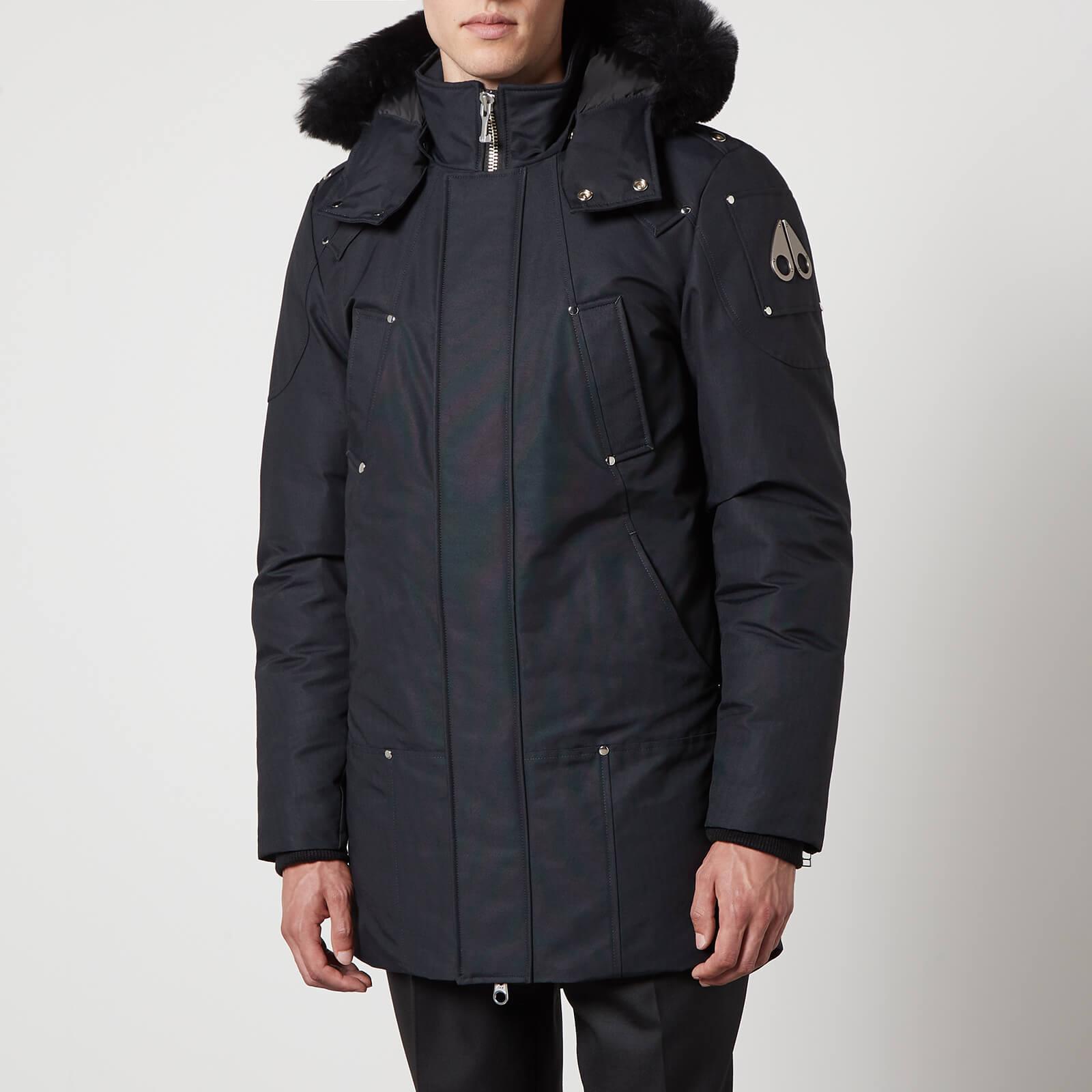 Moose Knuckles Original Stirling Cotton and Nylon-Blend Parka Jacket - L von Moose Knuckles