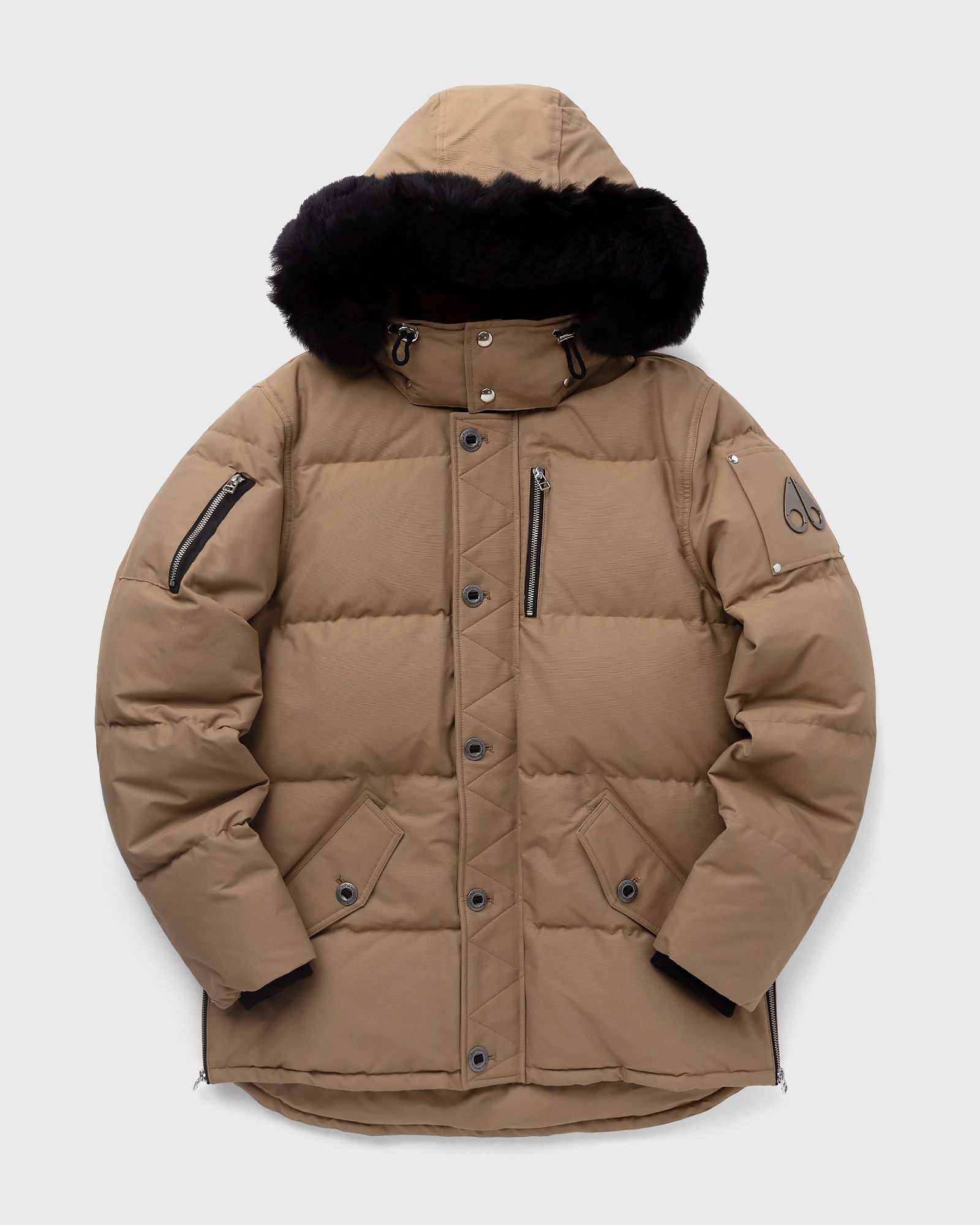 Moose Knuckles ORIGINAL 3Q JACKET NEOSHEAR men Down & Puffer Jackets|Parkas brown in Größe:S von Moose Knuckles