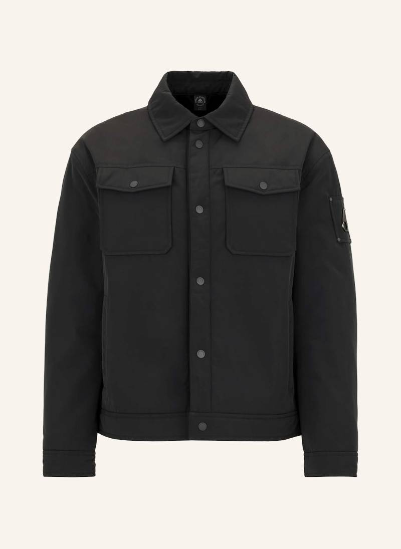 Moose Knuckles Overjacket Jacque Bunny schwarz von Moose Knuckles