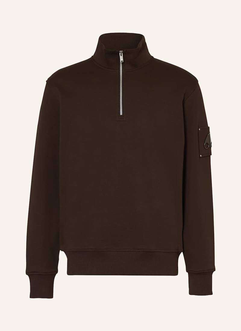 Moose Knuckles Sweat-Troyer Hartsfield braun von Moose Knuckles
