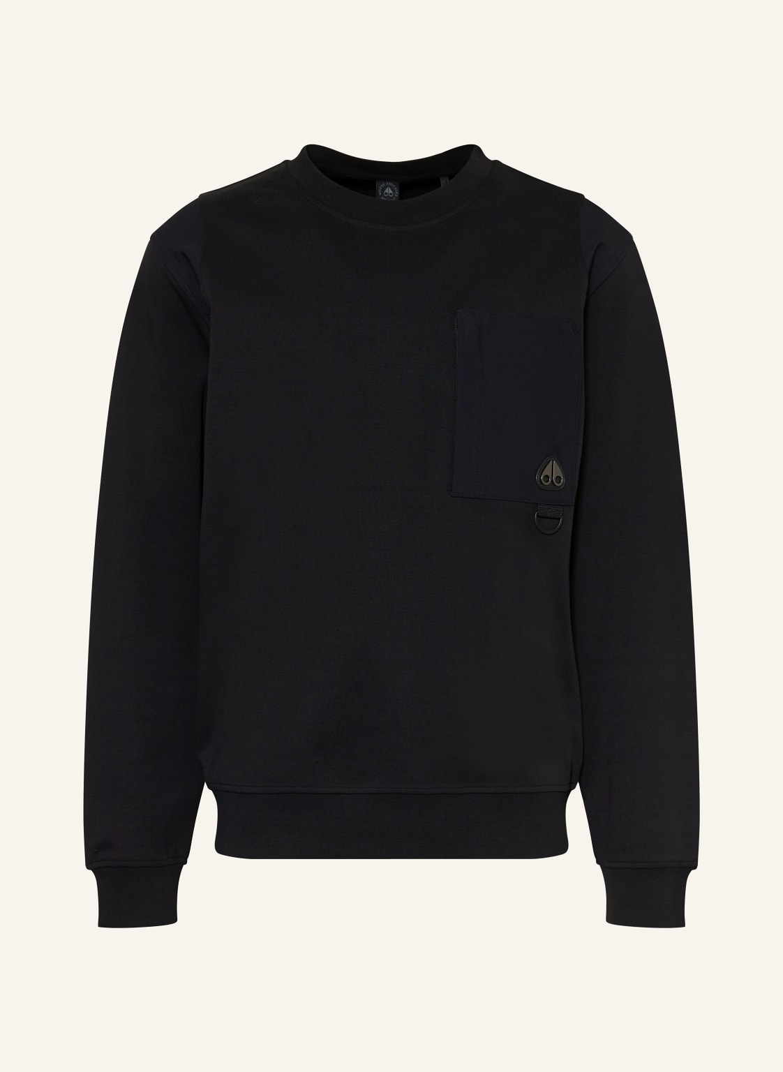 Moose Knuckles Sweatshirt Dalon schwarz von Moose Knuckles