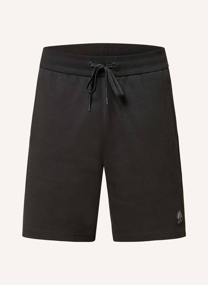Moose Knuckles Sweatshorts Dalon Mit Galonstreifen schwarz von Moose Knuckles