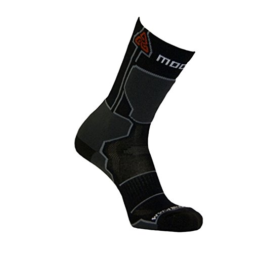 Moose NORDKAPP Fahrradsocken Merinowolle, Winter Radsocken, Silberfaser L (42-43) von Moose