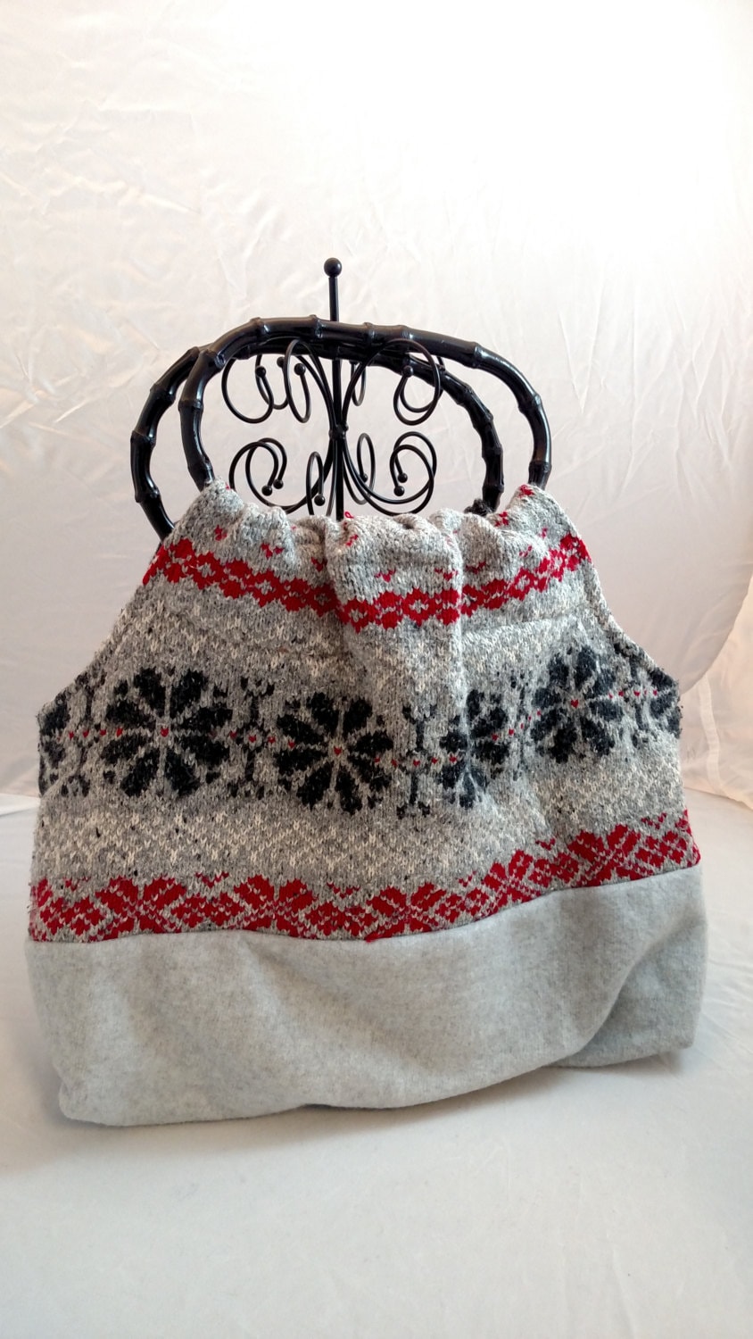 Wolle-Handtasche Wolle-Handtasche von MootsieMayDesigns