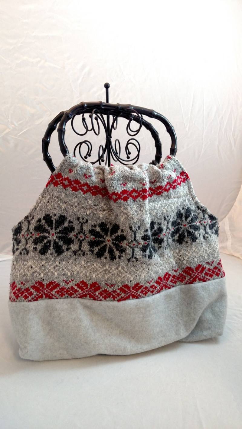 Wolle-Handtasche Wolle-Handtasche von MootsieMayDesigns