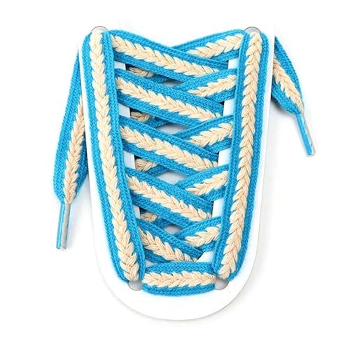 Mooybay 1 Paar 1,5 cm breite, flache Regenbogen-Schnürsenkel, strukturierte geflochtene Schnürsenkel, geeignet für lässige Sneaker für Männer und Frauen,100 cm Mooybay 1 Paar 1,5 cm breite, flache Regenbogen-Schnürsenkel, strukturierte geflochtene Schnürsenkel, geeignet für lässige Sneaker für Männer und Frauen,100 cm von Mooybay