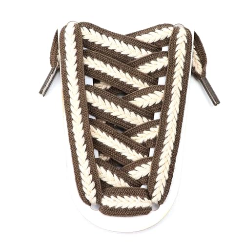 Mooybay 1 Paar 1,5 cm breite, flache Regenbogen-Schnürsenkel, strukturierte geflochtene Schnürsenkel, geeignet für lässige Sneaker für Männer und Frauen,120 cm Mooybay 1 Paar 1,5 cm breite, flache Regenbogen-Schnürsenkel, strukturierte geflochtene Schnürsenkel, geeignet für lässige Sneaker für Männer und Frauen,120 cm von Mooybay