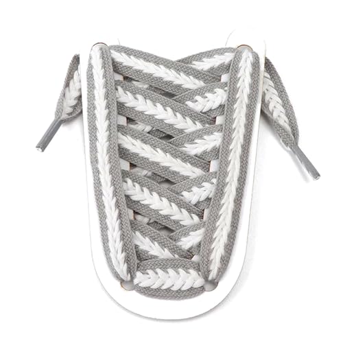 Mooybay 1 Paar 1,5 cm breite, flache Regenbogen-Schnürsenkel, strukturierte geflochtene Schnürsenkel, geeignet für lässige Sneaker für Männer und Frauen,140 cm Mooybay 1 Paar 1,5 cm breite, flache Regenbogen-Schnürsenkel, strukturierte geflochtene Schnürsenkel, geeignet für lässige Sneaker für Männer und Frauen,140 cm von Mooybay