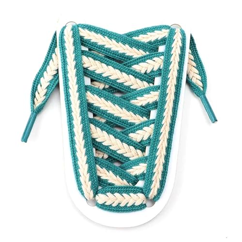 Mooybay 1 Paar 1,5 cm breite, flache Regenbogen-Schnürsenkel, strukturierte geflochtene Schnürsenkel, geeignet für lässige Sneaker für Männer und Frauen,140 cm Mooybay 1 Paar 1,5 cm breite, flache Regenbogen-Schnürsenkel, strukturierte geflochtene Schnürsenkel, geeignet für lässige Sneaker für Männer und Frauen,140 cm von Mooybay