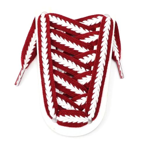 Mooybay 1 Paar 1,5 cm breite, flache Regenbogen-Schnürsenkel, strukturierte geflochtene Schnürsenkel, geeignet für lässige Sneaker für Männer und Frauen,160 cm Mooybay 1 Paar 1,5 cm breite, flache Regenbogen-Schnürsenkel, strukturierte geflochtene Schnürsenkel, geeignet für lässige Sneaker für Männer und Frauen,160 cm von Mooybay